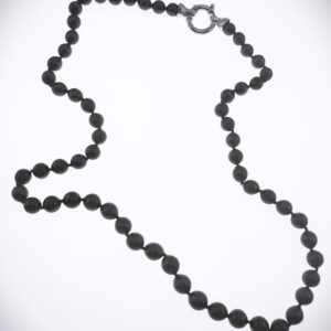 Collana perle Acoya nere